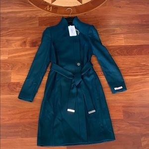 Teal Blue Ted Baker Coat